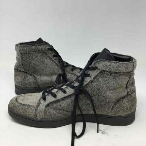 Balenciaga Other - BALENCIAGA Calf Hair Hi-Top Sneakers 41
